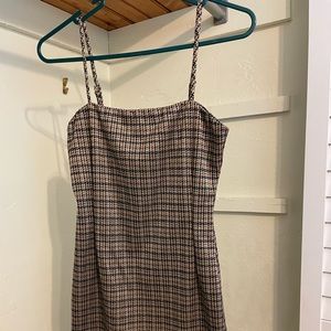 Tilly’s Plaid Mini Dress. Size S.